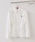 【POLO BCS】VIS別注ベルト付きウエストタックシャツブラウス