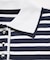 【新色追加】ダブルカラーポロ襟半袖ニットトップス/WEB限定カラー