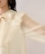 シャイニーボウタイ長袖ブラウス/イージーケア・2WAY