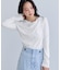 【WEB限定】長袖ドレープカットソー