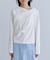 【WEB限定】長袖ドレープカットソー