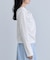 【WEB限定】長袖ドレープカットソー