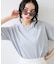 ボクシークロップド刺繍Tシャツ
