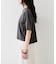 ボクシークロップド刺繍Tシャツ