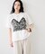 トロンプルイユプリントTシャツ
