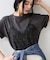 トロンプルイユプリントTシャツ