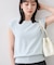 【WEB限定カラー】ICE BEAUTY 美人スリーブニットプルオーバ/UVケア・接触冷感