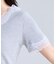 レーストリムVネックTシャツ/汗ジミ加工