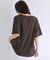 レースレイヤードロゴ半袖Tシャツ