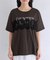 レースレイヤードロゴ半袖Tシャツ