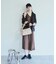 【OUTDOOR PRODUCTS】VIS別注 スエード ＆ 合皮 フリル ショルダーバッグ / WEB限定カラー