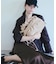 【OUTDOOR PRODUCTS】VIS別注 スエード ＆ 合皮 フリル ショルダーバッグ / WEB限定カラー