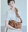 【OUTDOOR PRODUCTS】VIS別注 スエード ＆ 合皮 フリル ショルダーバッグ / WEB限定カラー