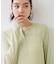 シアーヘンリーロングスリーブTシャツ