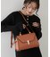 【WEB限定】楕円金具ワンハンドルバッグ/2WAY