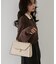 【WEB限定】楕円金具ワンハンドルバッグ/2WAY