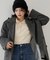 【WEB限定】ダブルカラーポロニットトップス