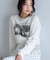 ロゴ＆フォトアソートロングTシャツ