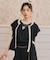 【MARY QUANT×VIS】配色フリンジベスト
