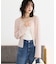 ドットシャーリングシアーカーディガン