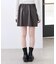 ダンボールニットタックミニスカート/セットアップ対応