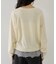 【WEB限定】裾レースドッキングクルーネックカーディガン