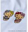 【HELLO KITTY×VIS】日焼けデザイン ハローキティビッグTシャツ