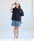 【KIDS/キッズ】【接触冷感】水で色が変わるバックロゴプリントトップス