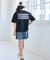 【KIDS/キッズ】【接触冷感】水で色が変わるバックロゴプリントトップス