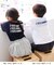 【KIDS/キッズ】【接触冷感】水で色が変わるバックロゴプリントトップス