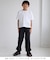 【KIDS/キッズ】【接触冷感】水で色が変わるバックロゴプリントトップス