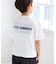 【KIDS/キッズ】【接触冷感】水で色が変わるバックロゴプリントトップス