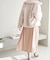 【一部店舗限定】【Mon E’toile/モンエトワール】スムースコンビジャージタックDRESS