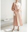 【一部店舗限定】【Mon E’toile/モンエトワール】スムースコンビジャージタックDRESS