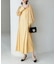 【一部店舗限定】【Mon E’toile/モンエトワール】スムースコンビジャージタックDRESS