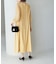 【一部店舗限定】【Mon E’toile/モンエトワール】スムースコンビジャージタックDRESS