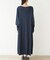 【一部店舗限定】【Mon E’toile/モンエトワール】スムースコンビジャージタックDRESS