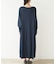 【一部店舗限定】【Mon E’toile/モンエトワール】スムースコンビジャージタックDRESS