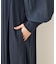 【一部店舗限定】【Mon E’toile/モンエトワール】スムースコンビジャージタックDRESS