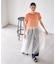 バックリボンチュールキャミワンピース