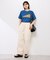 【CONVERSE/コンバース】ネップラスラブ天竺クラックプリントTシャツ