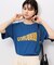 【CONVERSE/コンバース】ネップラスラブ天竺クラックプリントTシャツ