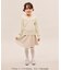 【KIDS/キッズ】【2WAY】マシュマロニットリボンカラートップス/イージーケア・リンクコーデ