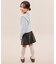 【KIDS/キッズ】【2WAY】マシュマロニットリボンカラートップス/イージーケア・リンクコーデ