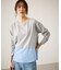 布帛ドッキングロングスリーブTシャツ