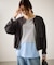 布帛ドッキングロングスリーブTシャツ