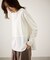 布帛ドッキングロングスリーブTシャツ