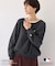 【PEANUTS×MLB COLLECTION by ROPE' PICNIC】オフショルスウェット