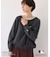 【PEANUTS×MLB COLLECTION by ROPE' PICNIC】オフショルスウェット