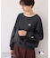 【PEANUTS×MLB COLLECTION by ROPE' PICNIC】オフショルスウェット
